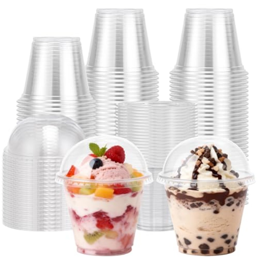 200 Pack 9 oz Clear Plastic Cu - Plastic Dome Clear recensione e prezzo