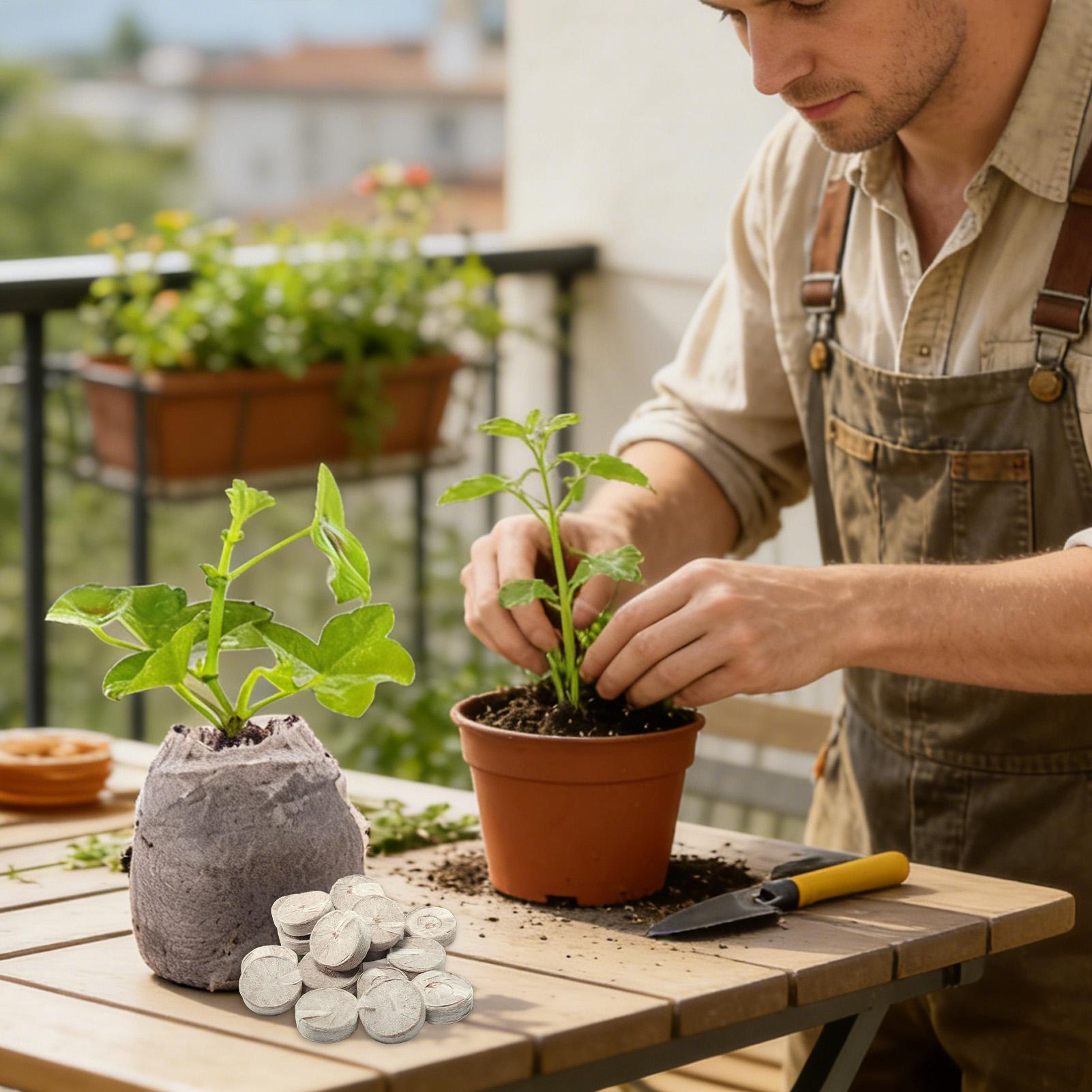 Peat Pellets 100 Piece Potting - Peat Pellet Tray recensione e prezzo