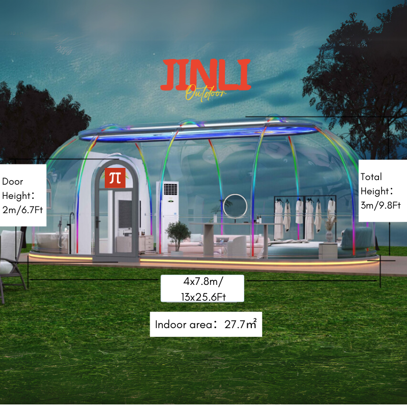 7.8-Meter Transparent Starry P - Plastic Dome Clear recensione e prezzo