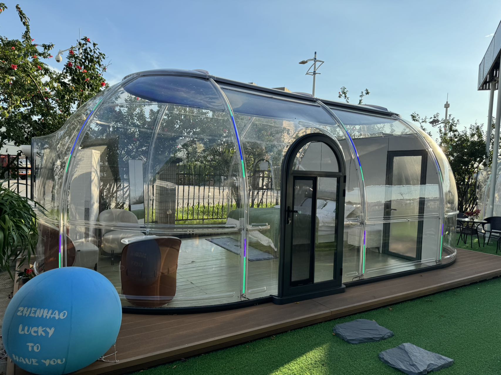 7.8-Meter Transparent Starry P - Plastic Dome Clear recensione e prezzo