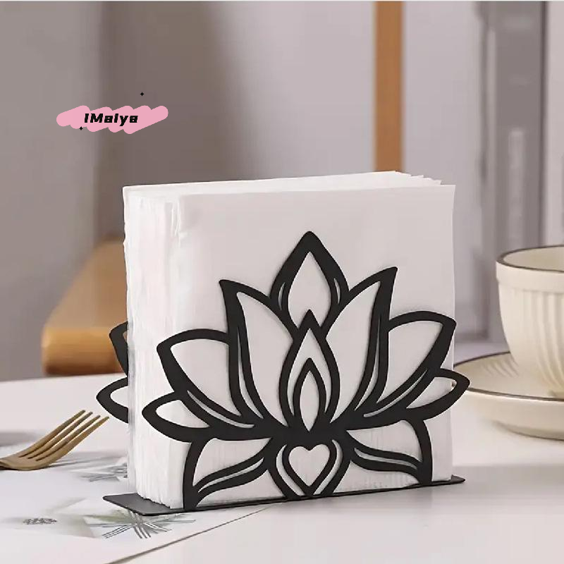 1Pc Lotus Flower Napkin Holder - Agar Tissue Culture recensione e prezzo