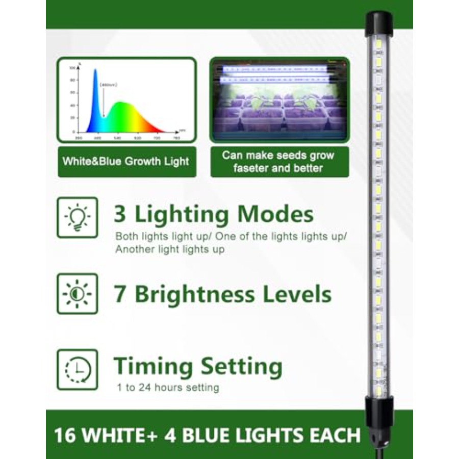 Seed Starter Kit with Grow Lig - Humidity Dome Kit recensione e prezzo