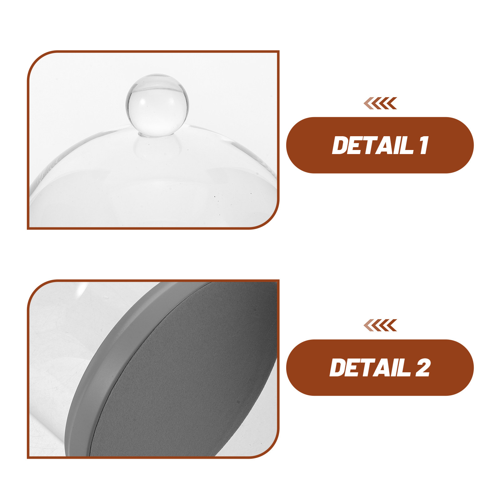 Glass Dome Cloche Clear Bell J - Plastic Dome Clear recensione e prezzo