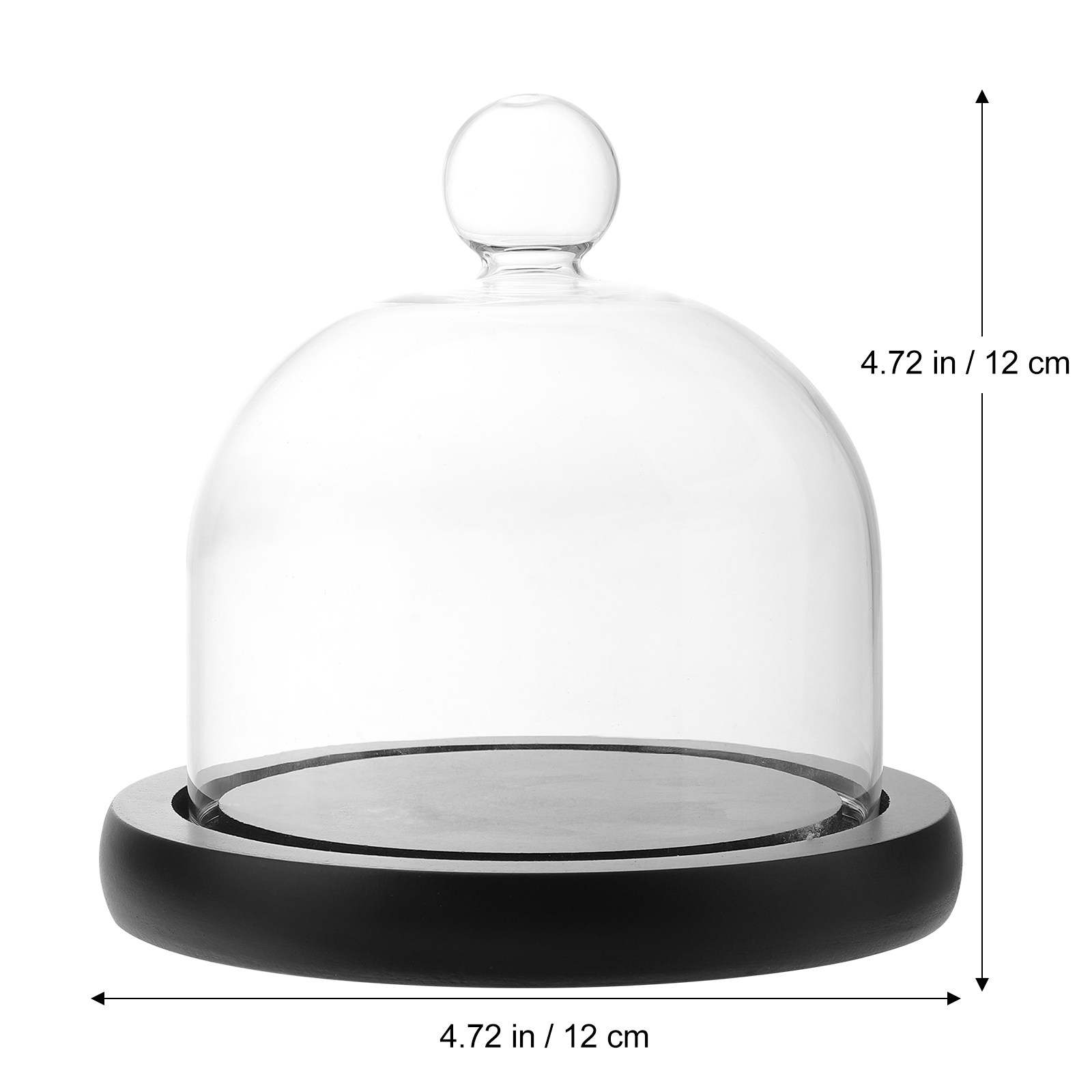 Glass Display Dome Clear Cover - Plastic Dome Clear recensione e prezzo