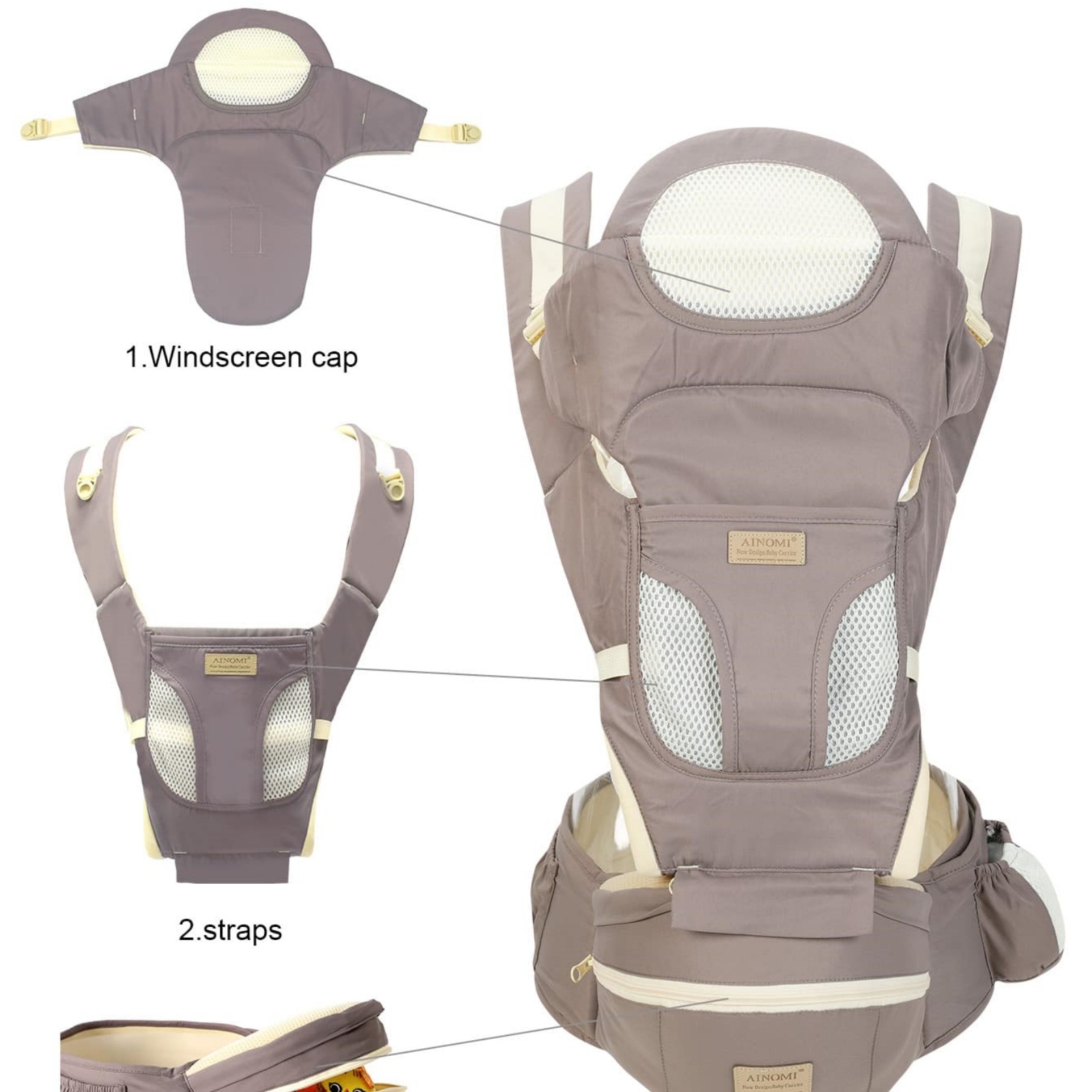 ErgoBaby Carrier with Hip Seat - Rooting Gel Clone recensione e prezzo