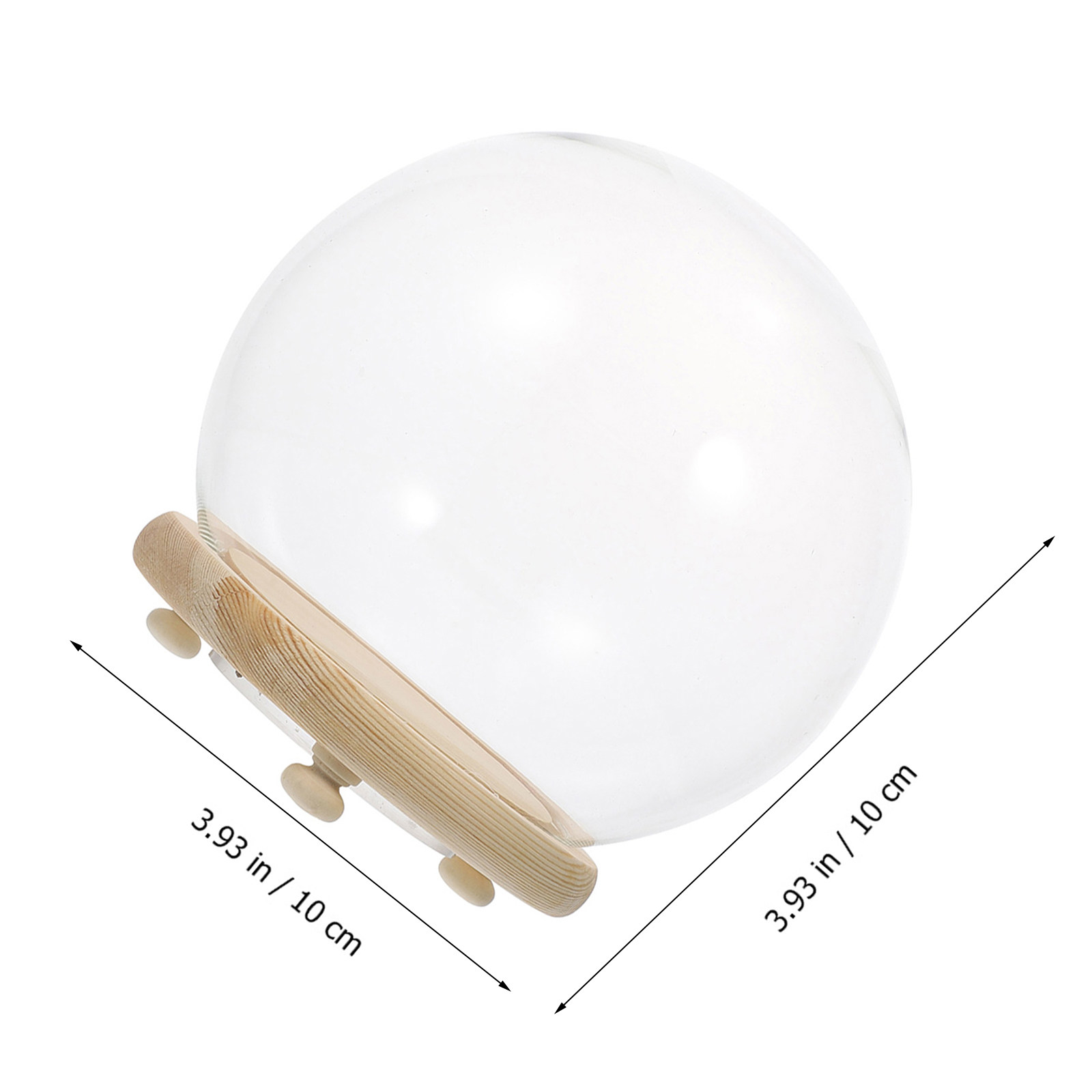 Clear Glass Dome Display Cover - Plastic Dome Clear recensione e prezzo