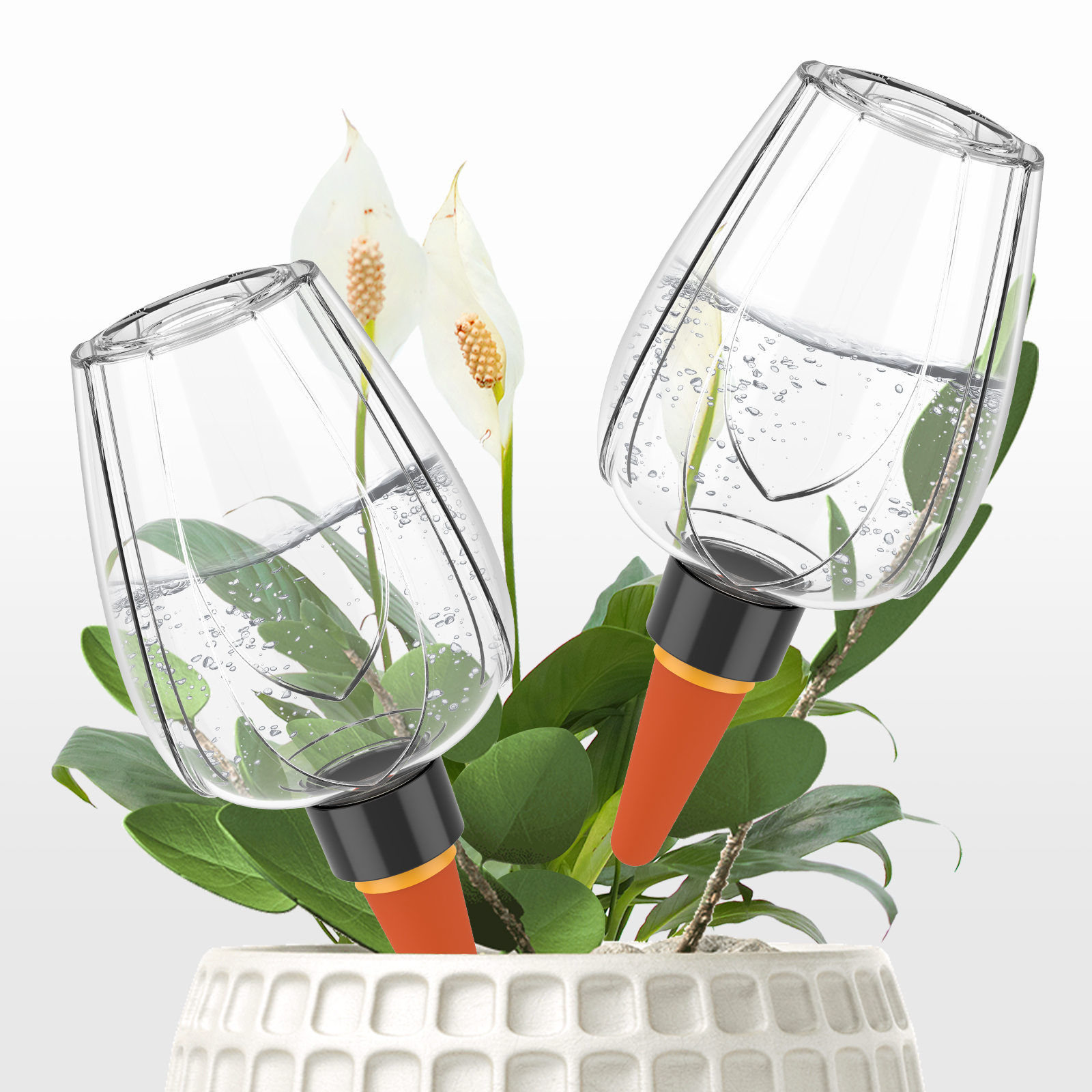 4Pcs Plant Watering Globe Clea - Self Watering Insert recensione e prezzo