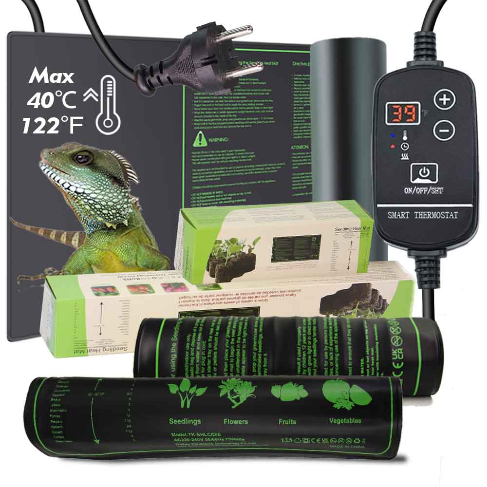 7-100W Plants Heating Pad with - Heat Mat Seedling recensione e prezzo