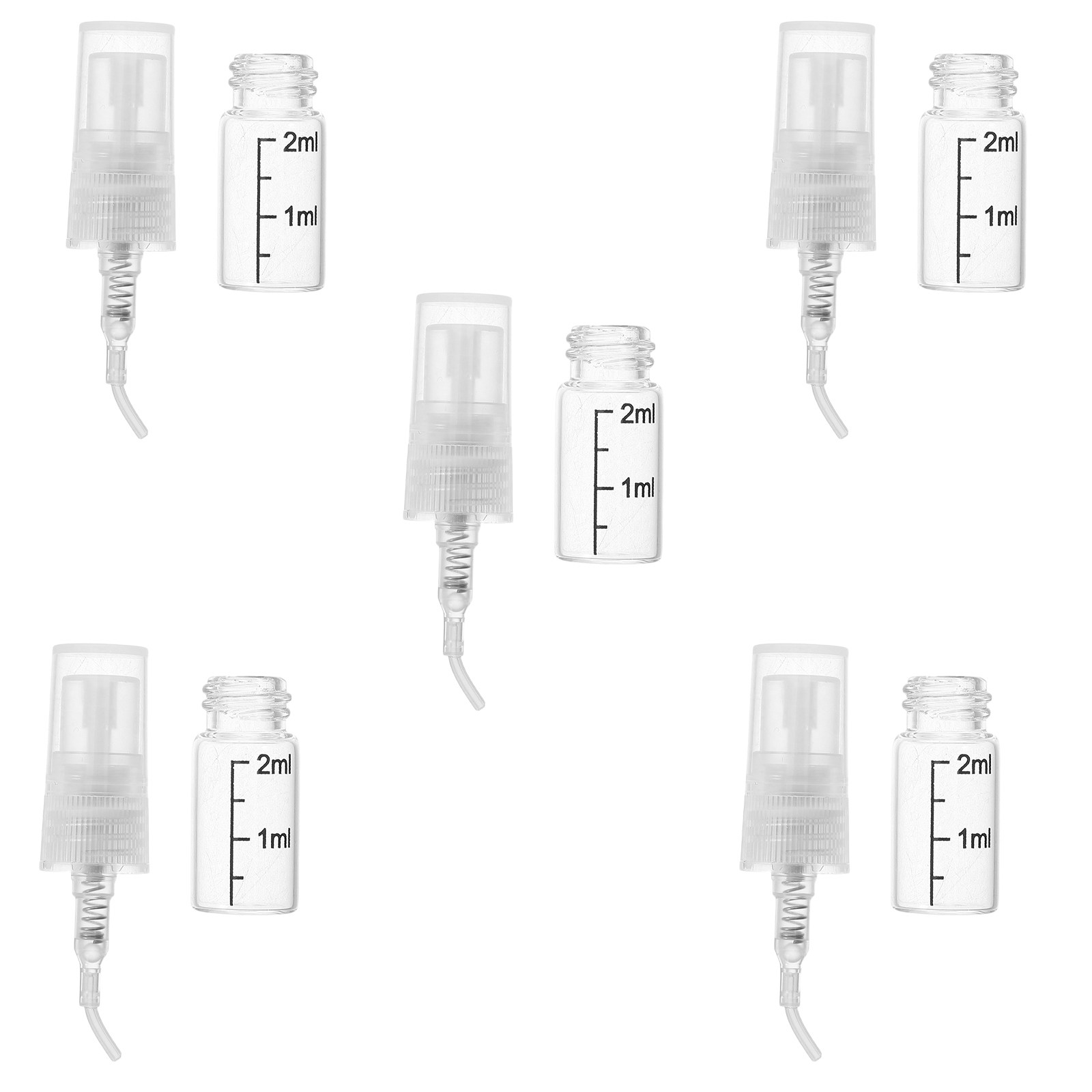 5Pcs Portable Spray Bottle Set - Misting Bottle Fine recensione e prezzo