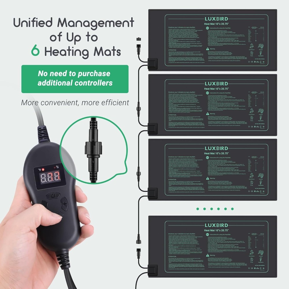 4 Pack Seedling Heat Mat with  - Heat Mat Seedling recensione e prezzo