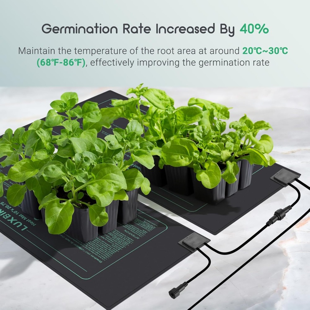 4 Pack Seedling Heat Mat with  - Heat Mat Seedling recensione e prezzo