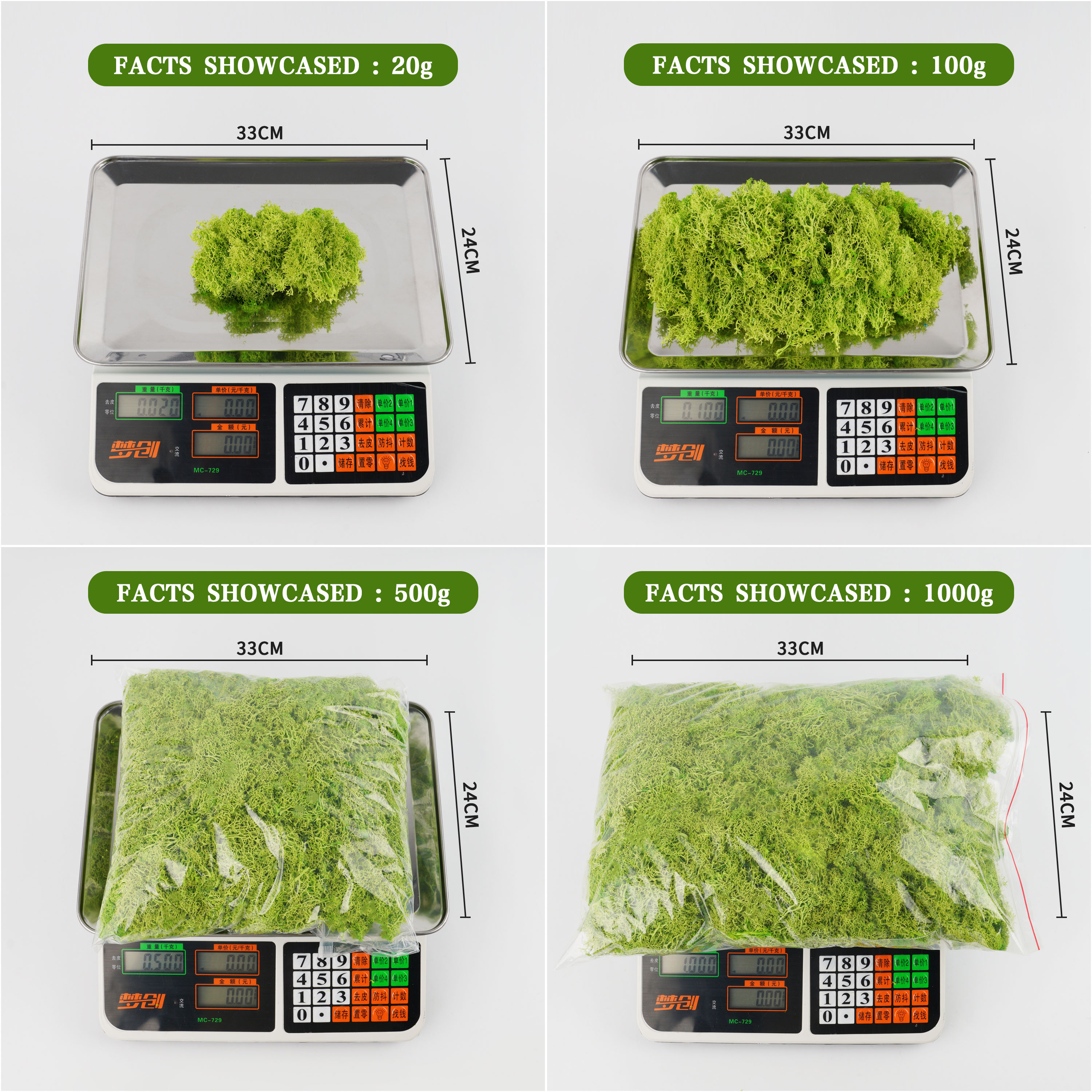 20/40/60g Eternal Life Moss Ar - Sphagnum Moss Dry recensione e prezzo