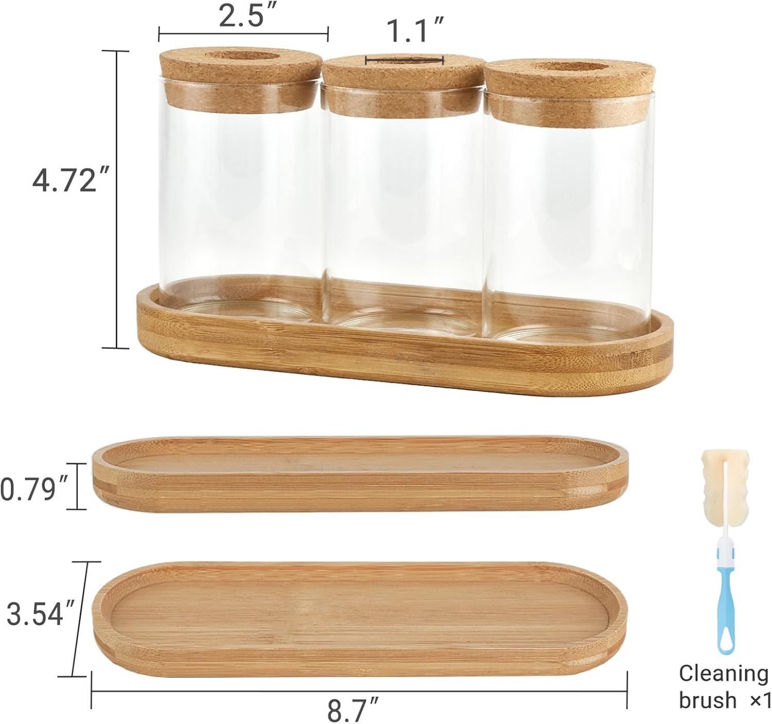 3 Pcs Glass Plant Propagation  - Propagation Station Vase recensione e prezzo