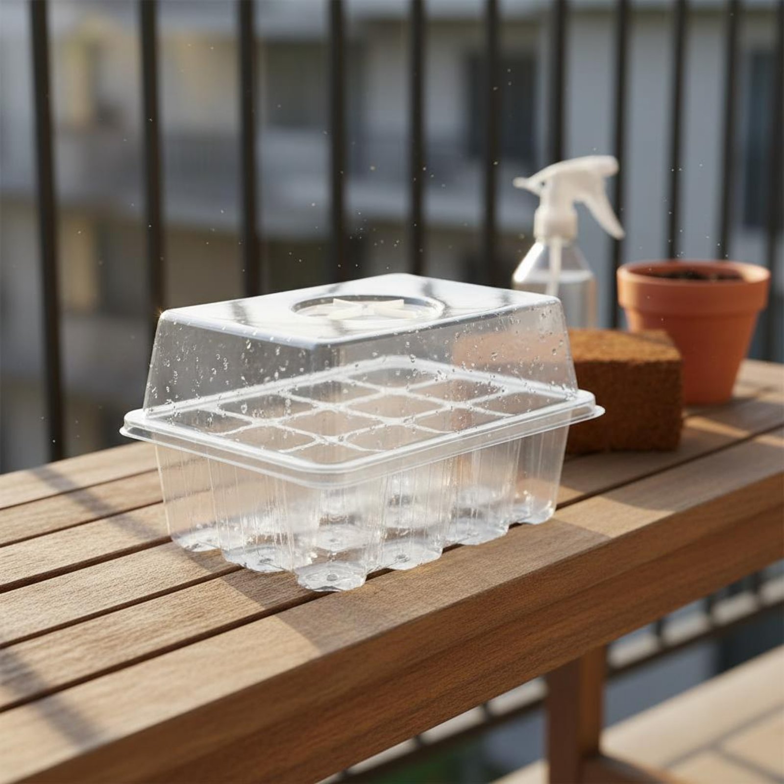 12 Compartment Germination Tra - Humidity Dome Kit recensione e prezzo