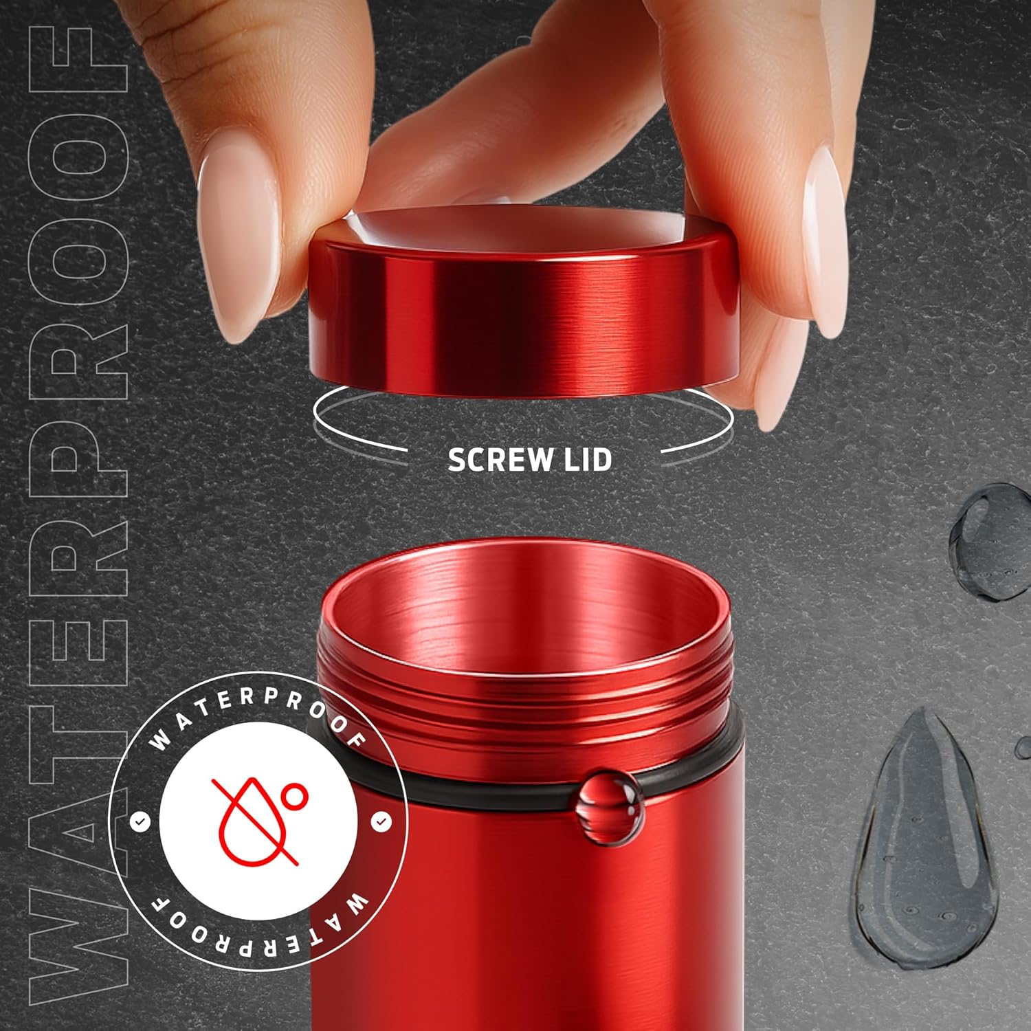 50ml Smell Proof Aluminum Jar  - Misting Bottle Fine recensione e prezzo