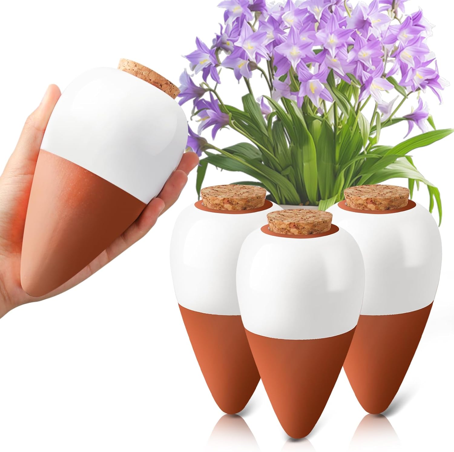 Terracotta Watering Spikes,Sel - Self Watering Insert recensione e prezzo