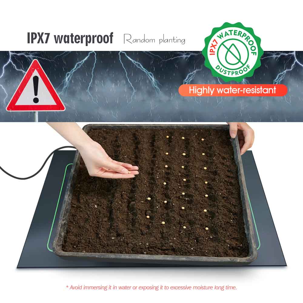 9-100W PVC Plants Heating Pad  - Heat Mat Seedling recensione e prezzo