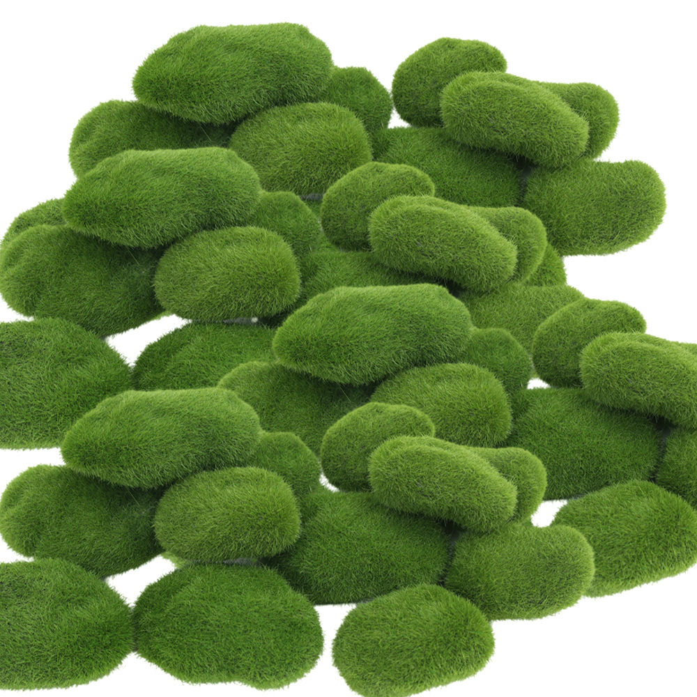 Artificial Green Moss Stones f - Sphagnum Moss Dry recensione e prezzo
