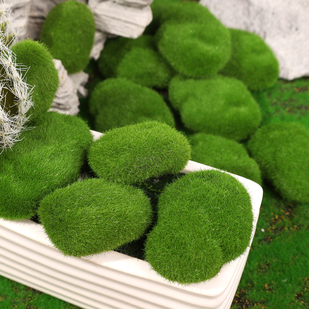 Artificial Green Moss Stones f - Sphagnum Moss Dry recensione e prezzo