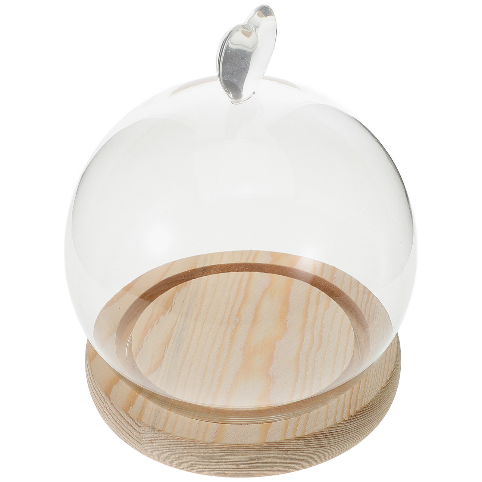1Set Glass Dome Cloche Heart S - Plastic Dome Clear recensione e prezzo