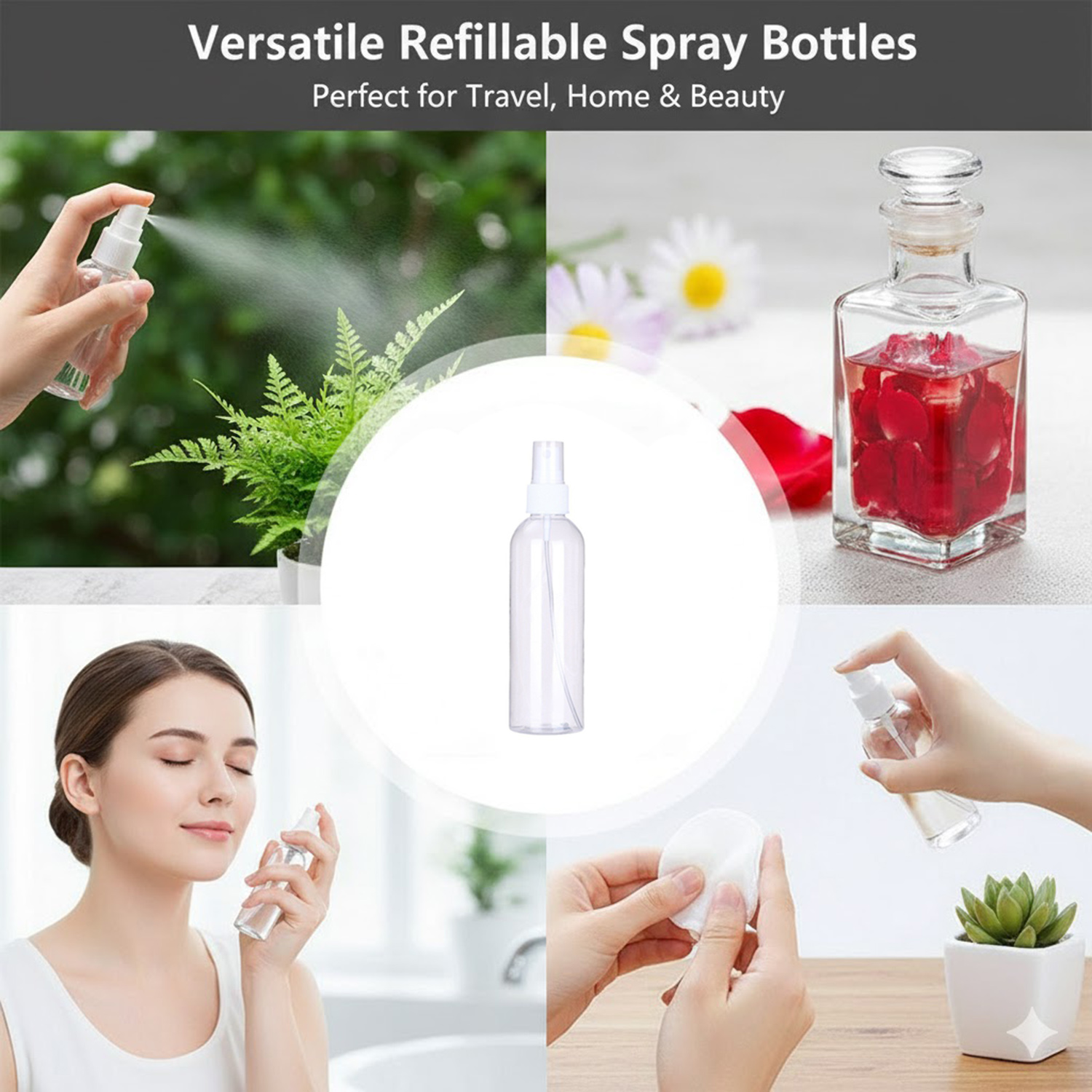 100ml Small Fine Mist Spray Bo - Misting Bottle Fine recensione e prezzo