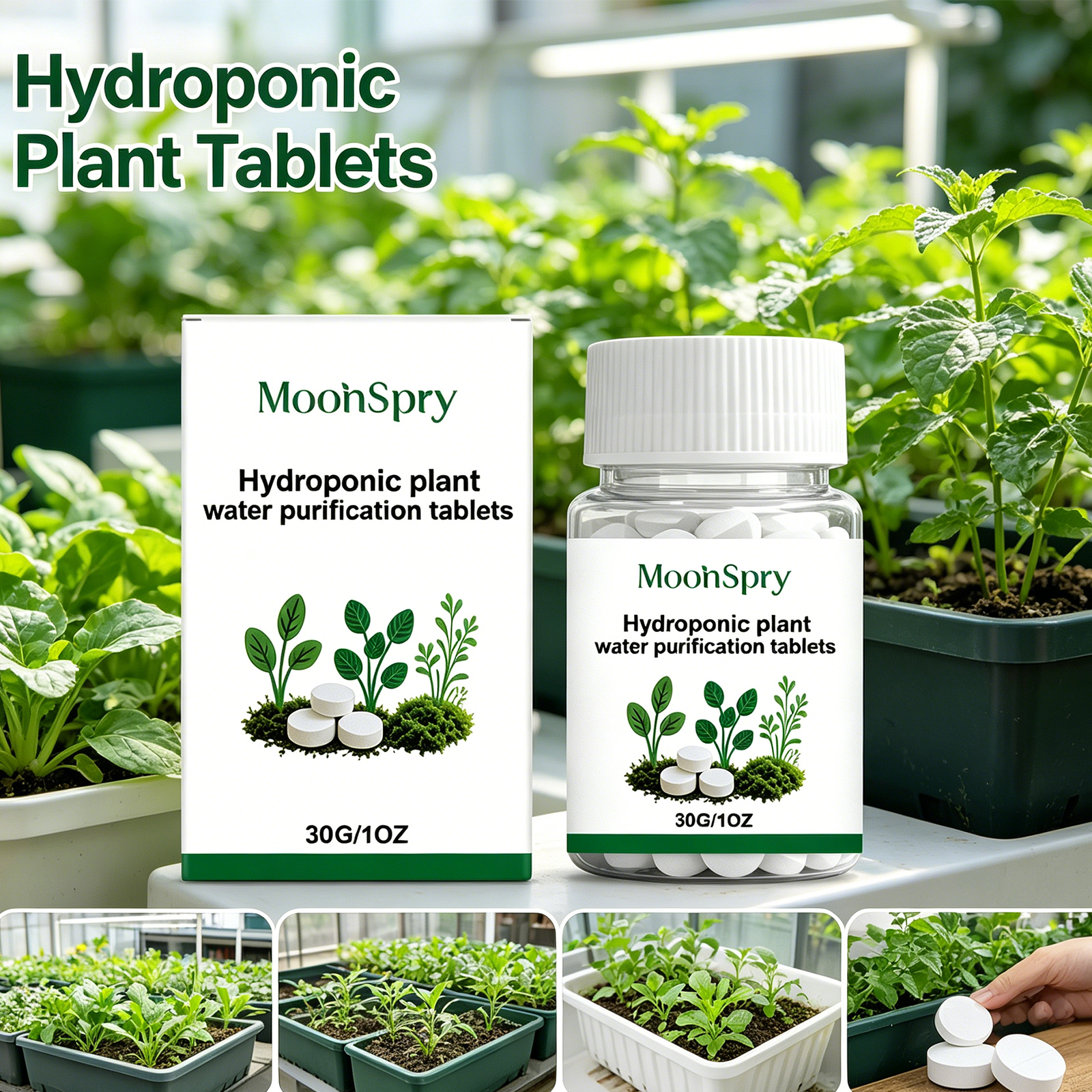 Moonspry Hydroponic Water Puri - Rooting Hormone Powder recensione e prezzo