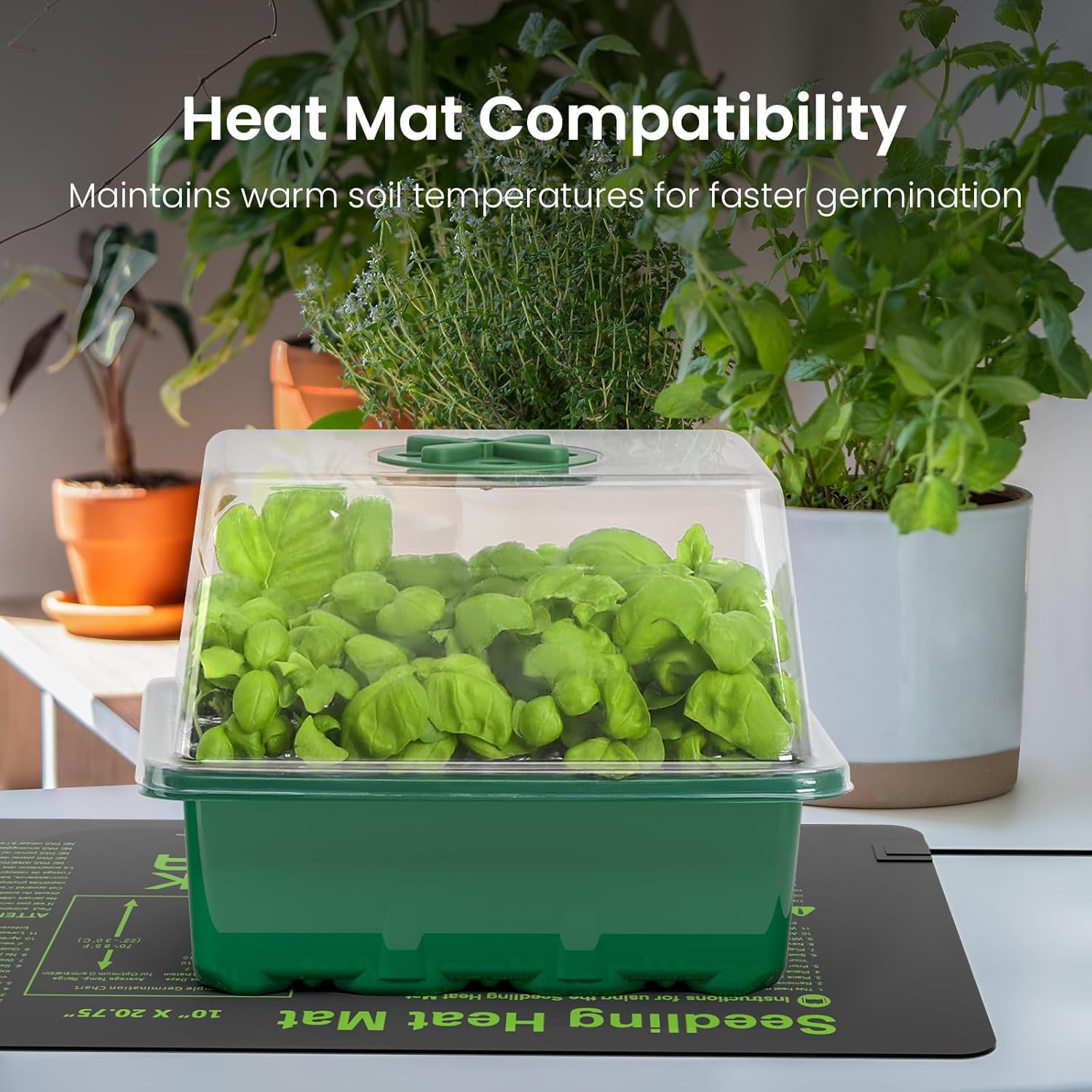 Seed Starter Kit with Grow Lig - Humidity Dome Kit recensione e prezzo