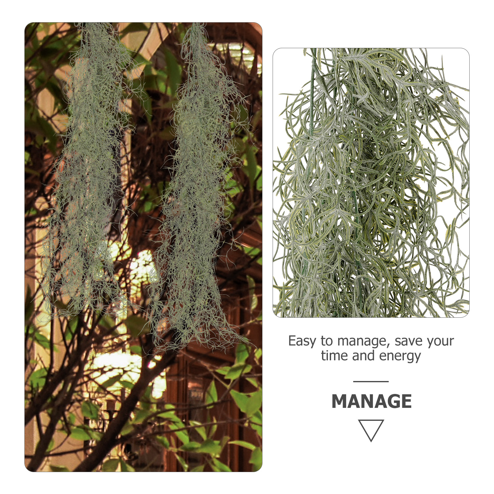 Hanging Decor Artificial Dried - Sphagnum Moss Dry recensione e prezzo