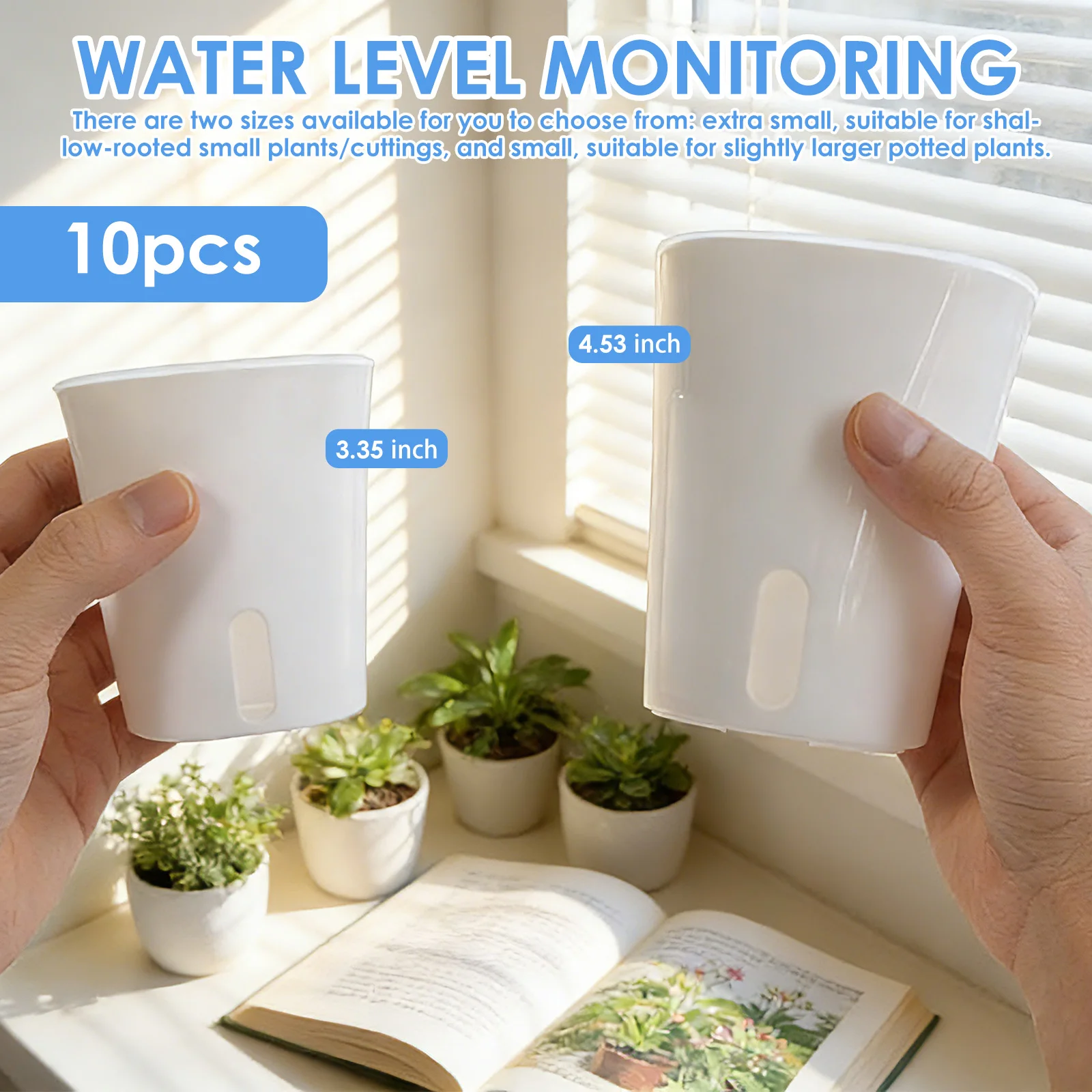 10 Pcs Self Watering Planter L - Self Watering Insert recensione e prezzo