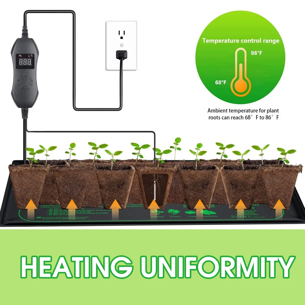 50W EU-US/UK/AU Adjustable The - Heat Mat Seedling recensione e prezzo