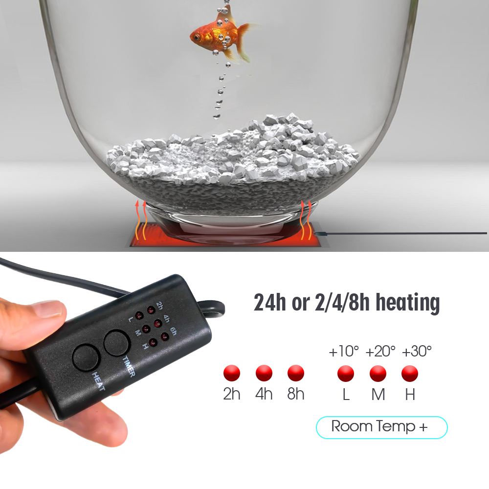 EU Plug 5-20W Reptiles Adjusta - Heat Mat Seedling recensione e prezzo