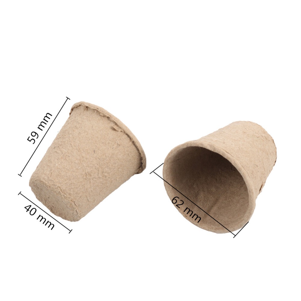 20pcs 6.2cm Environmental prot - Peat Pellet Tray recensione e prezzo