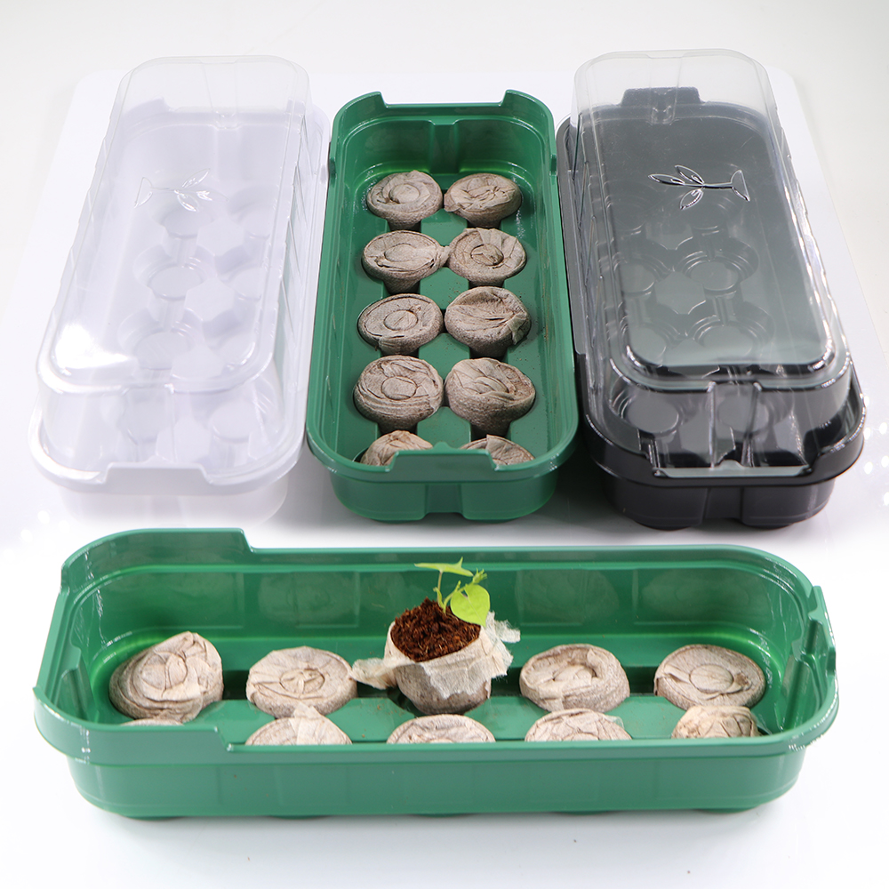 10 Cells Seedling Trays Germin - Peat Pellet Tray recensione e prezzo