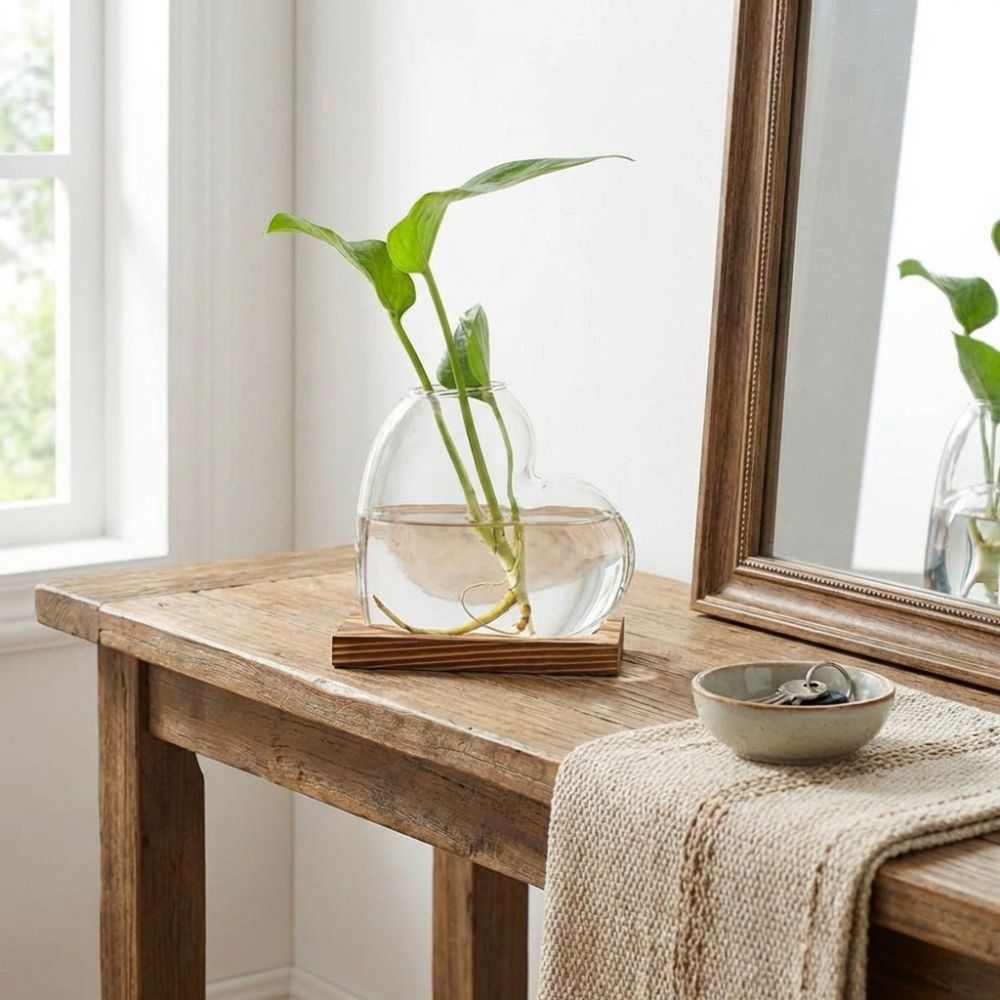 Transparent Hydroponic Glass V - Propagation Station Vase recensione e prezzo