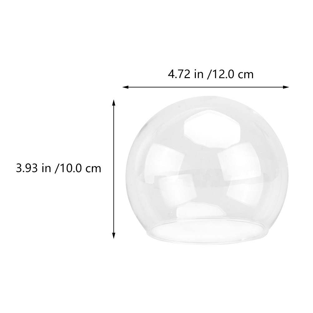 2Pcs Clear Glass Dome Display  - Plastic Dome Clear recensione e prezzo
