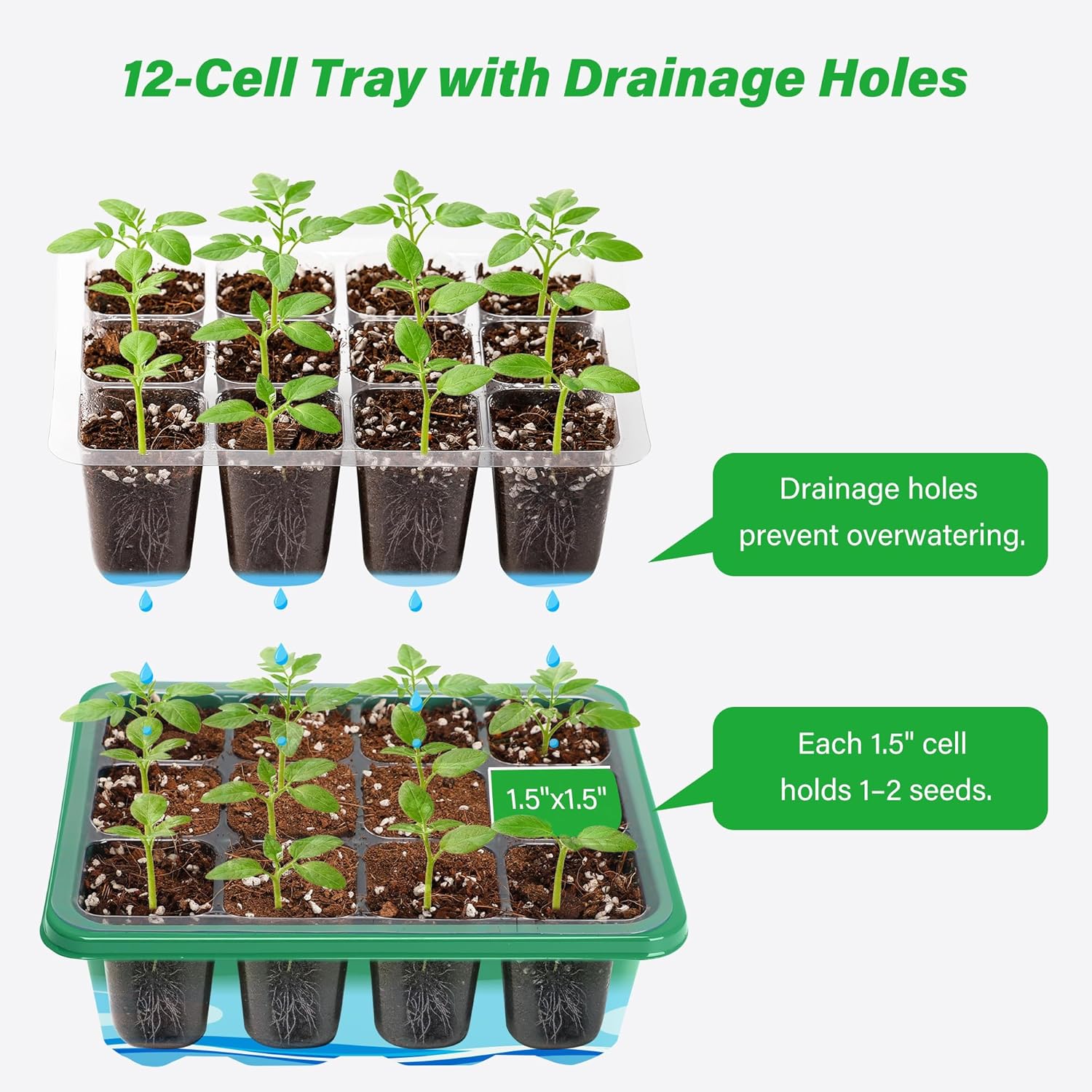 Growing Starting Nursery Trays - Humidity Dome Kit recensione e prezzo