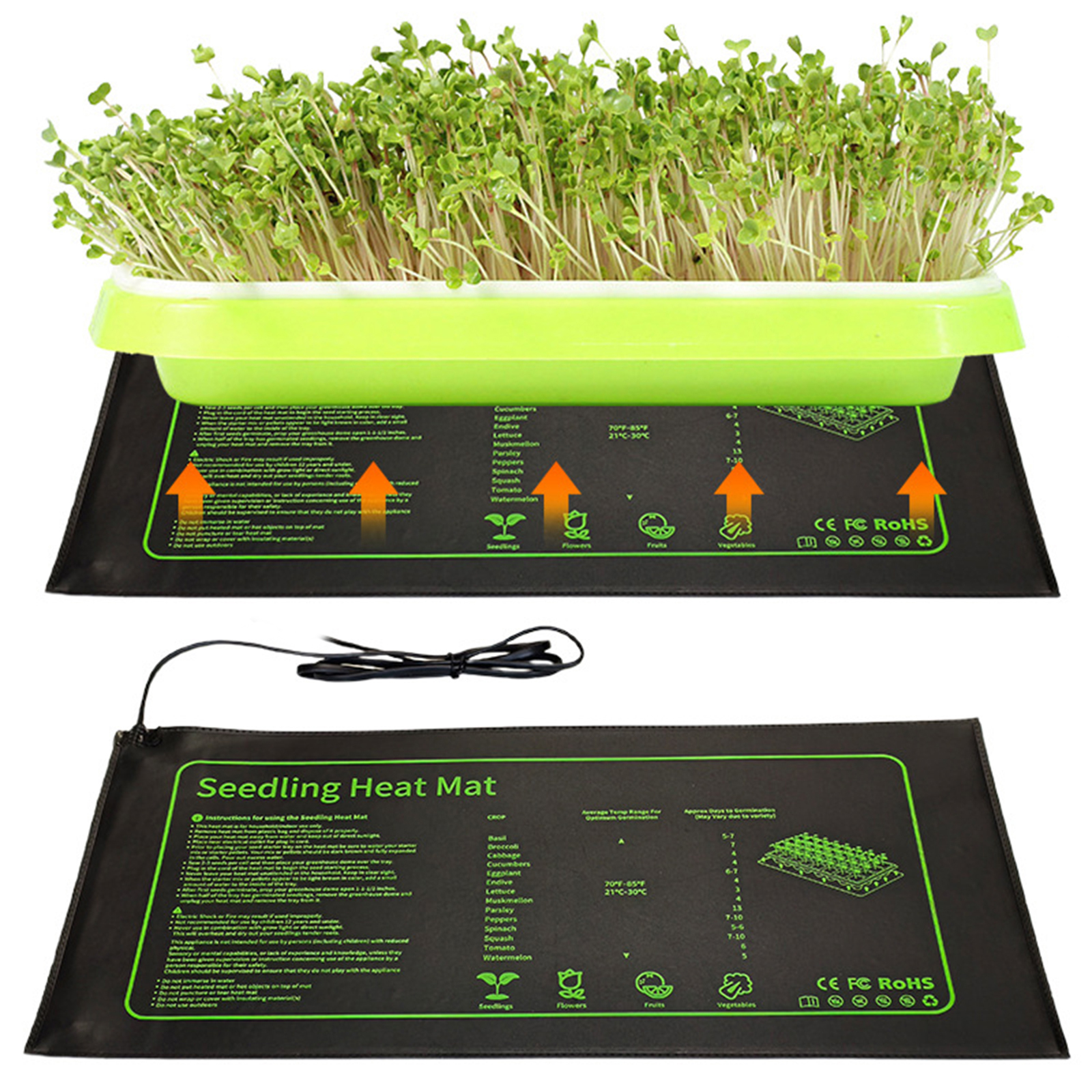 Waterproof Seedling Heat Mat 1 - Heat Mat Seedling recensione e prezzo