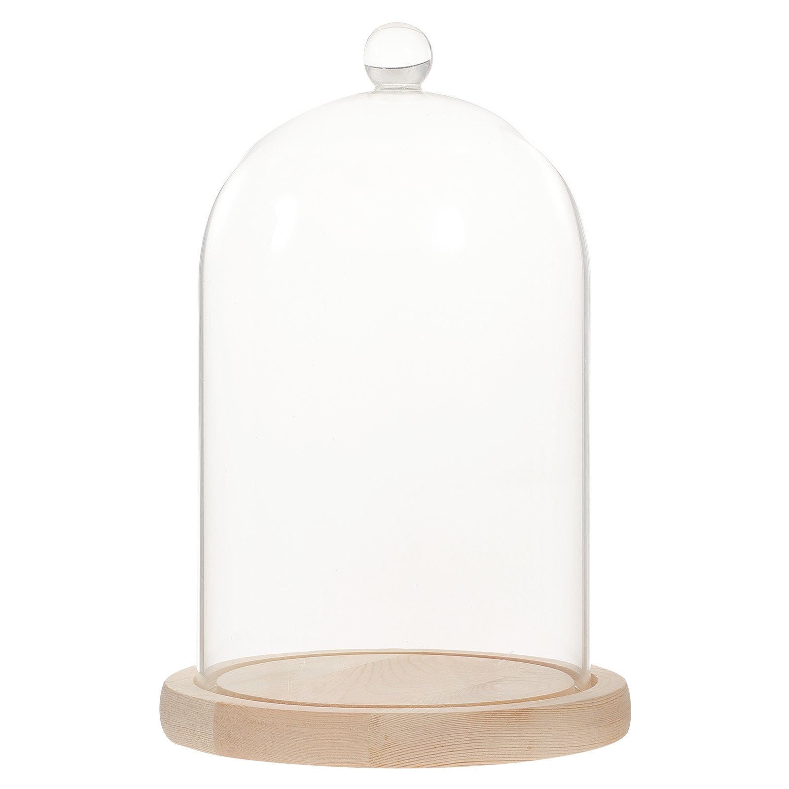 Glass Dome Display Case with B - Plastic Dome Clear recensione e prezzo