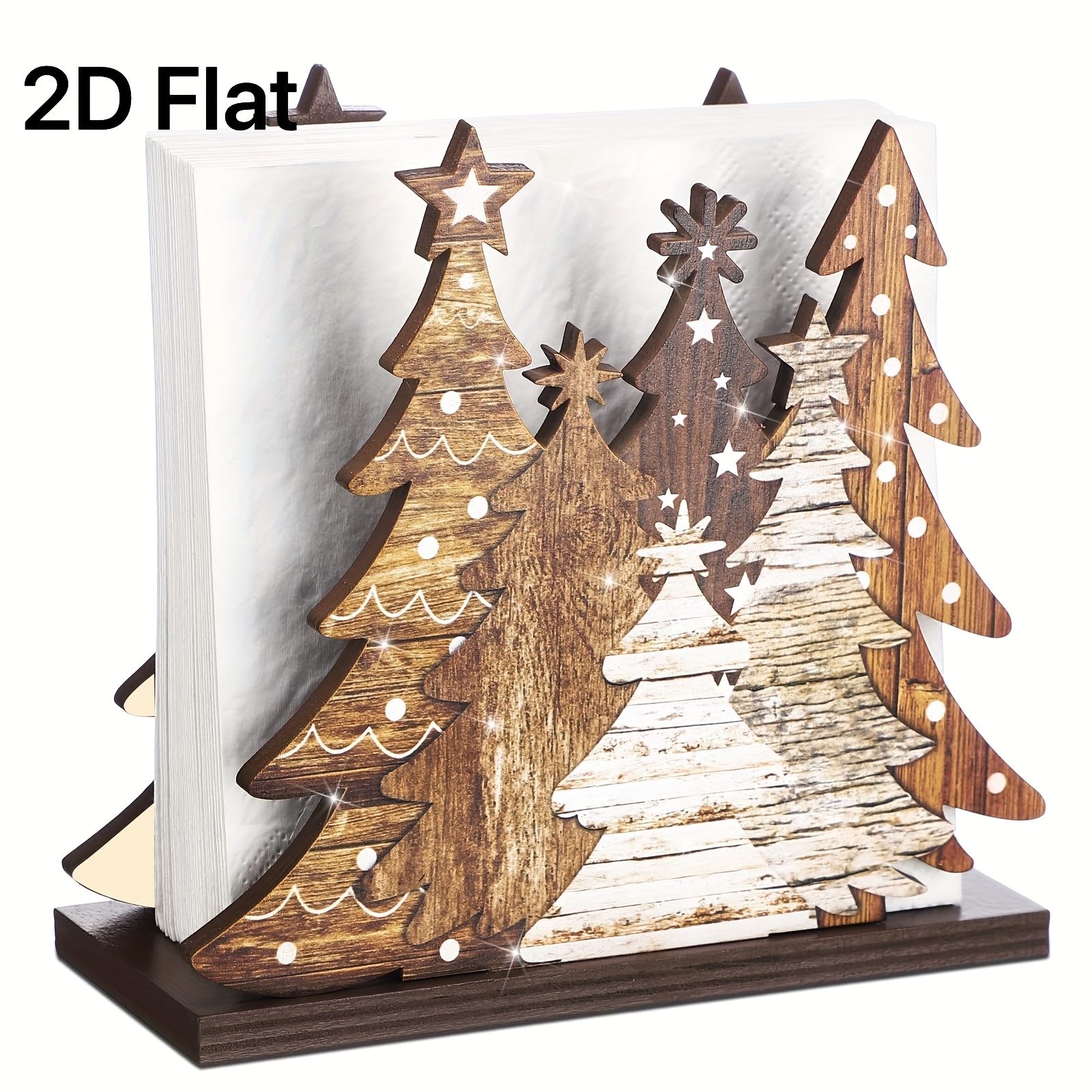 1pc 2D Flat Christmas Tree Tis - Agar Tissue Culture recensione e prezzo