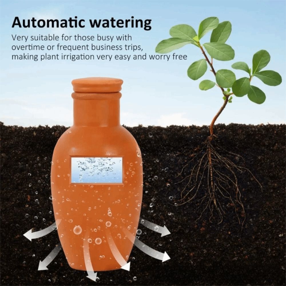4Pcs Terracotta Material Autom - Self Watering Insert recensione e prezzo