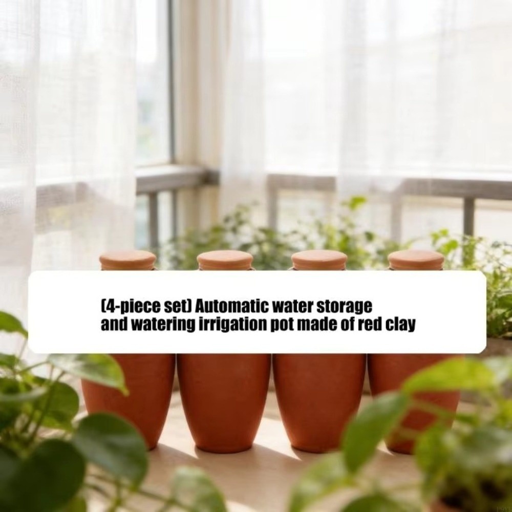 4Pcs Terracotta Material Autom - Self Watering Insert recensione e prezzo