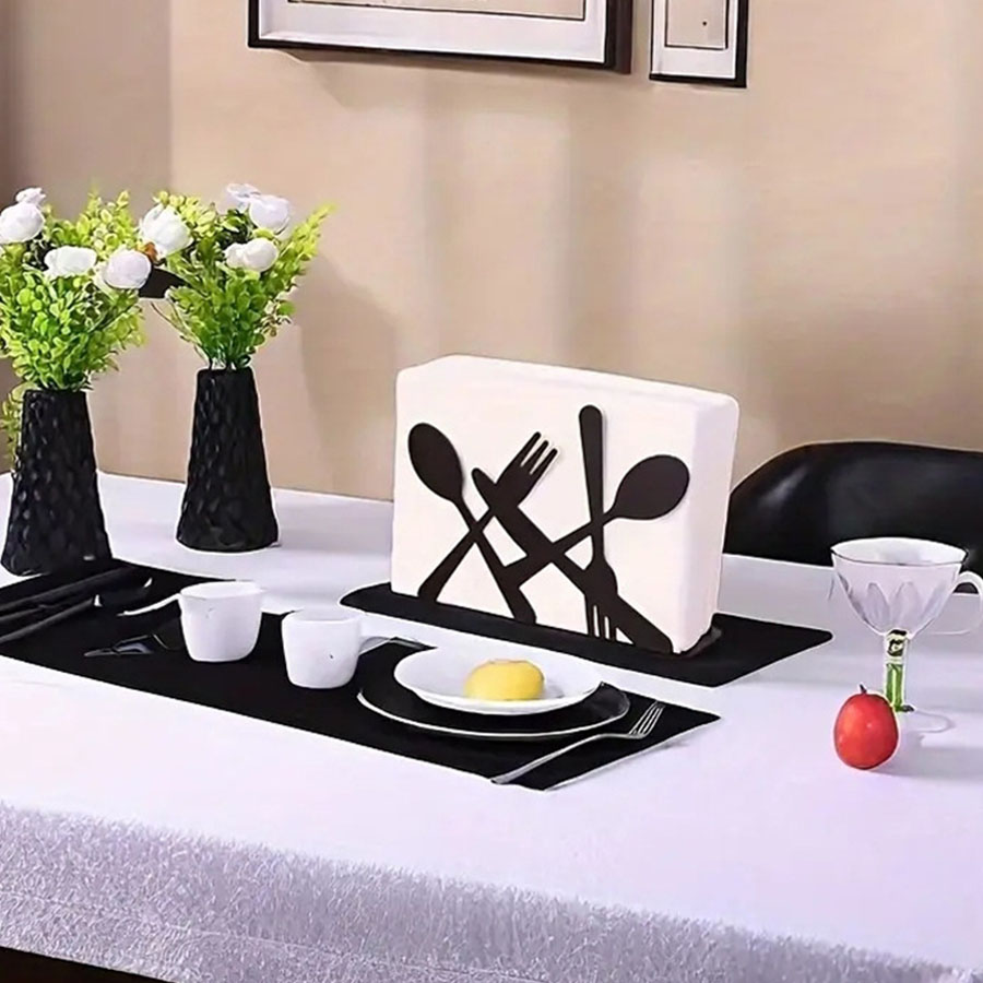 Iron Vertical Napkin Holder, T - Agar Tissue Culture recensione e prezzo